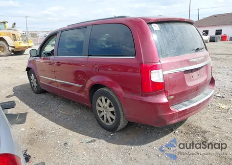 2016 Chrysler Town & Country Touring z USA, uszkodzony, nr VIN 2C4RC1BG7GR198560